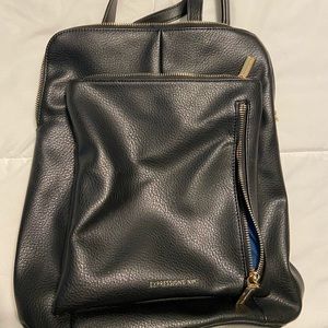 Black convertible backpack purse!! So cute!
